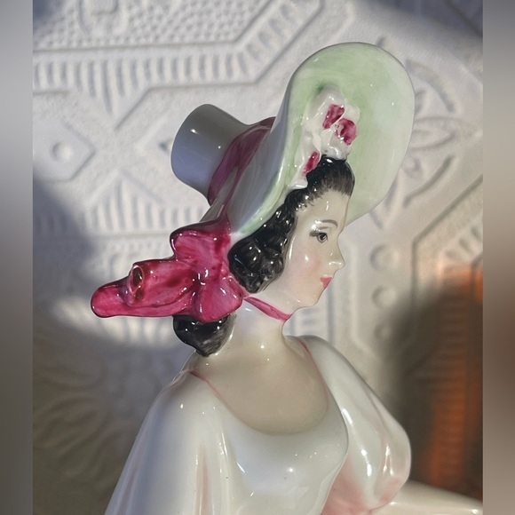 1978 Royal Doulton Sunday Best. Peggy Davies.
HN2698. Rare Blush Pink Dress. - Picture 11 of 14